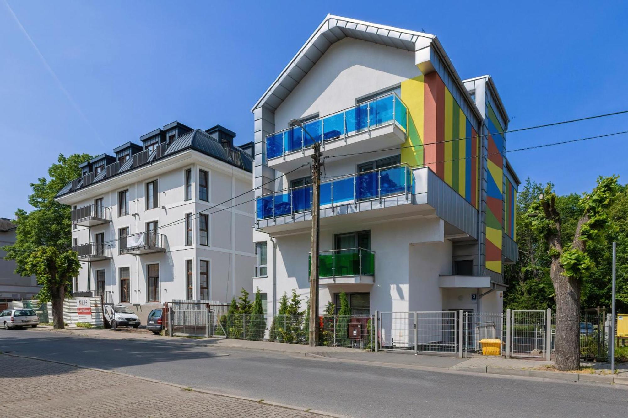 Kolorowe Balkony - Stylowy Apartament Nad Morzem By Noclegi Renters 미엥지즈드로예 외부 사진